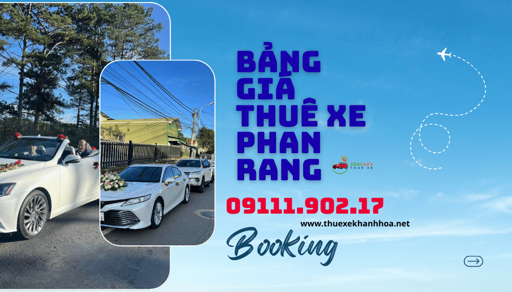 Bảng Giá Thuê Xe Phan Rang
