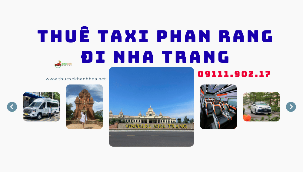Thuê Taxi Phan Rang Đi Nha Trang