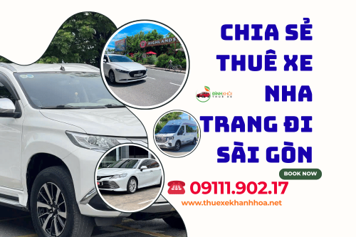 Chia sẻ thuê xe Nha Trang đi Sài Gòn