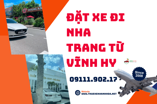 Đặt Xe Đi Nha Trang Từ Vĩnh Hy