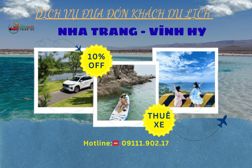 Dịch vụ đưa đón khách du lịch Nha Trang Vĩnh Hy