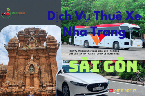 Dịch Vụ Thuê Xe Nha Trang Đi Sài Gòn