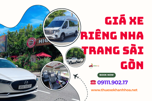Giá Xe Riêng Nha Trang Sài Gòn