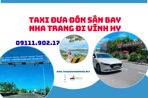 Taxi Đưa Đón Sân Bay Nha Trang Đi Vĩnh Hy