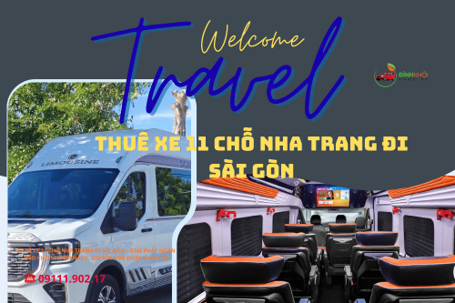 Thuê xe 11 chỗ Nha Trang đi Sài Gòn