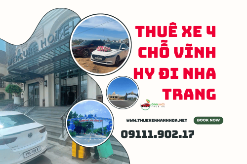Thuê Xe 4 Chỗ Vĩnh Hy Đi Nha Trang