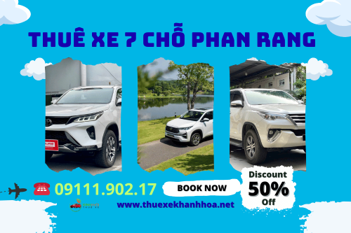 Thuê xe 7 chỗ phan rang