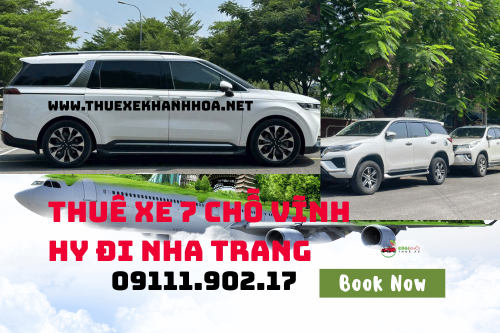 Thuê Xe 7 Chỗ Vĩnh Hy Đi Nha Trang