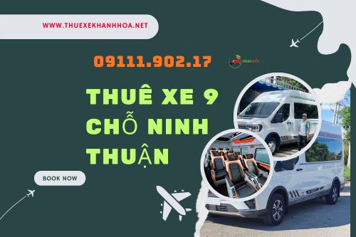 Thuê xe 9 chỗ ninh thuận