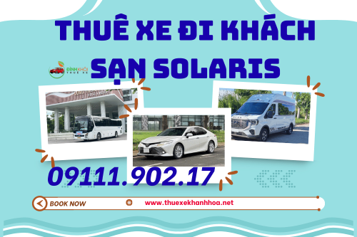 Thuê xe đi khách sạn solaris