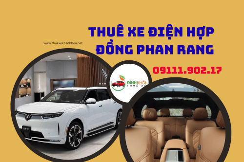 Thuê xe điện hợp đồng phan rang