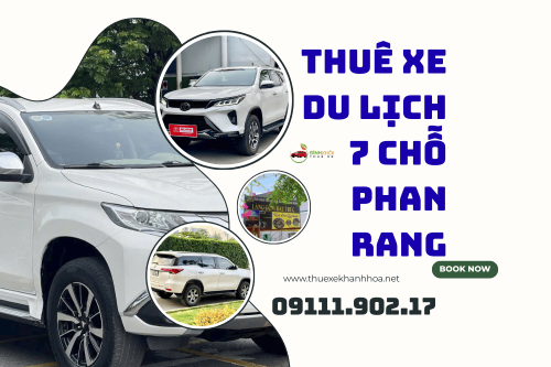 Thuê xe du lịch 7 chỗ phan rang