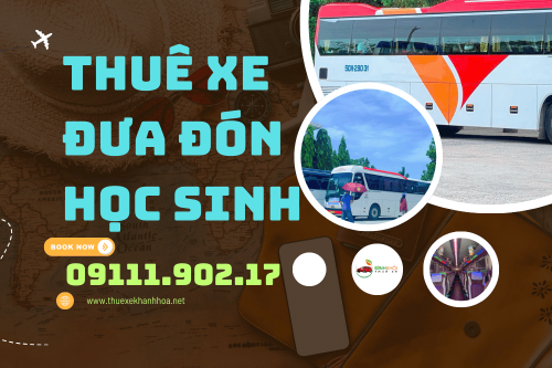 Thuê xe đưa đón học sinh