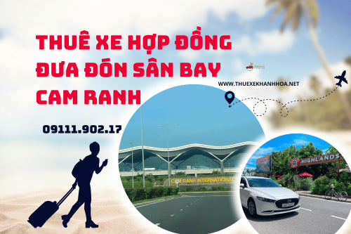 Thuê xe hợp đồng đưa đón sân bay cam ranh