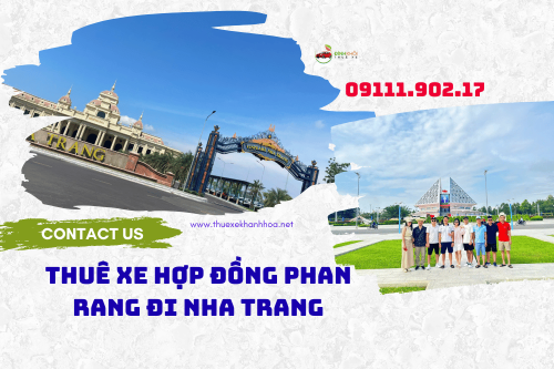 Thuê xe hợp đồng phan rang đi nha trang