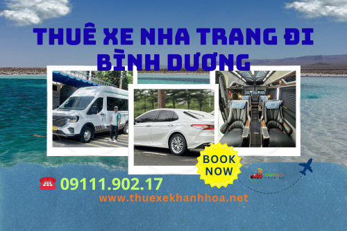 Thuê xe Nha Trang đi Bình Dương