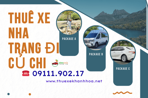Thuê xe Nha Trang đi Củ Chi
