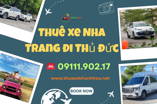 Thuê xe Nha Trang đi Thủ Đức