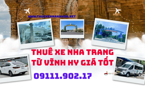 Thuê Xe Nha Trang Từ Vĩnh Hy Giá Tốt