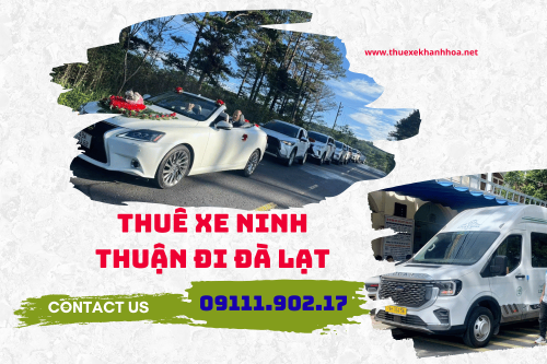 Thuê xe ninh thuận đi đà lạt