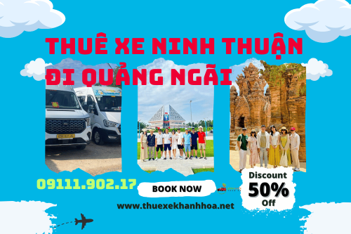 Thuê xe Ninh Thuận đi Quảng Ngãi
