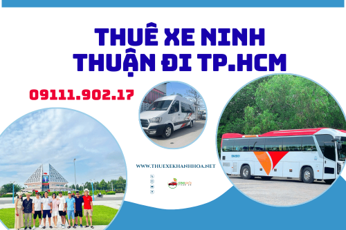 Thuê xe ninh thuận đi tp.hcm