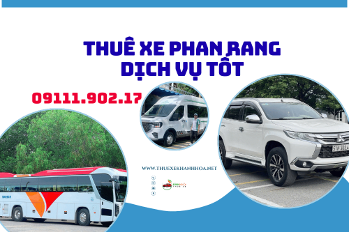 Thuê xe phan rang dịch vụ tốt