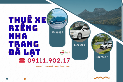 Thuê xe riêng Nha Trang Đà Lạt