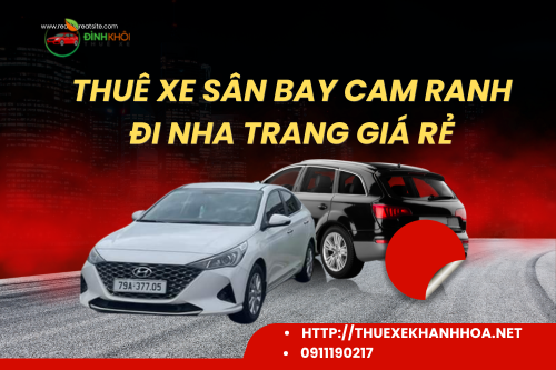 Thuê xe sân bay Cam Ranh đi Nha Trang giá rẻ