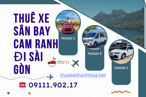 Thuê xe sân bay Cam Ranh đi Sài Gòn