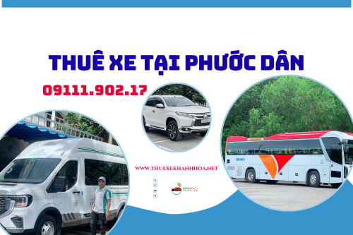 Thuê xe tại Phước Dân