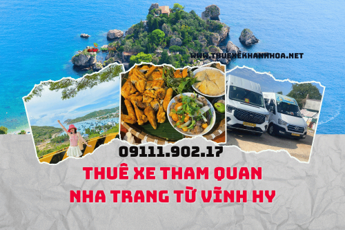Thuê Xe Tham Quan Nha Trang Từ Vĩnh Hy
