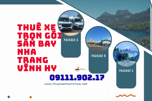 Thuê Xe Trọn Gói Sân Bay Nha Trang Vĩnh Hy