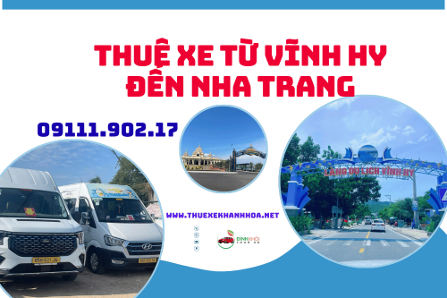 Thuê Xe Từ Vĩnh Hy Đến Nha Trang