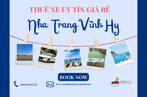 Thuê Xe Uy Tín Giá Rẻ Nha Trang Vĩnh Hy