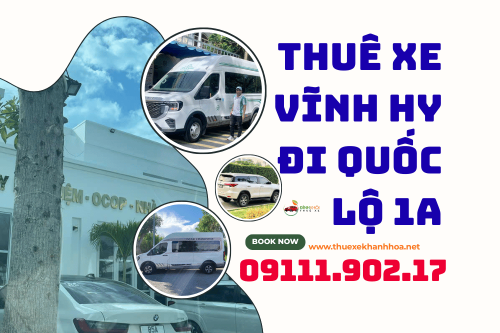 Thuê xe vĩnh hy đi quốc lộ 1A