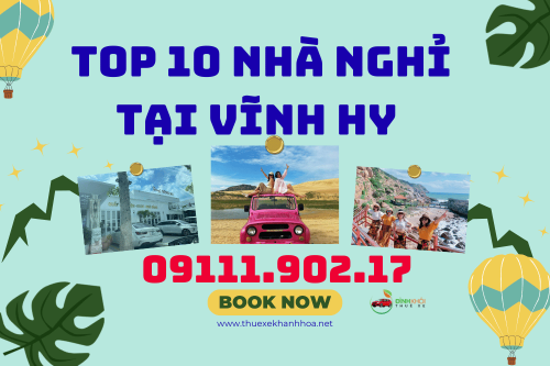 Top 10 nhà nghỉ tại vĩnh hy 