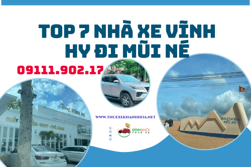Top 7 nhà xe vĩnh hy đi mũi né