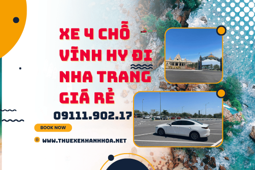 Xe 4 Chỗ Vĩnh Hy Đi Nha Trang Giá Rẻ