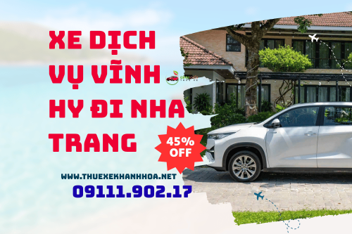 Xe Dịch Vụ Vĩnh Hy Đi Nha Trang