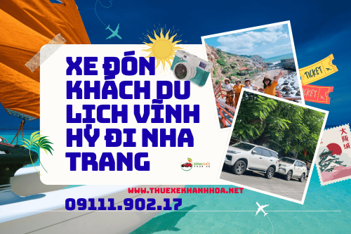 Xe Đón Khách Du Lịch Vĩnh Hy Đi Nha Trang