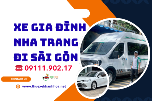 Xe gia đình Nha Trang đi Sài Gòn