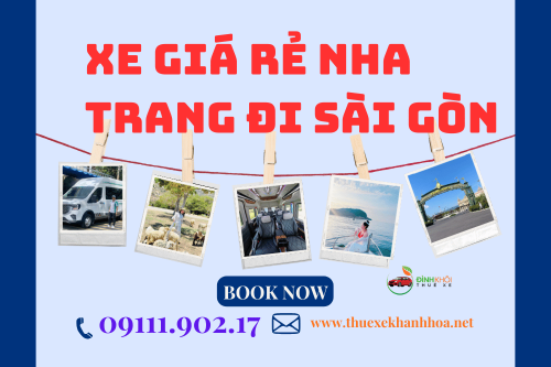 Xe giá rẻ Nha Trang đi Sài Gòn