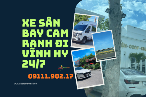 Xe Sân Bay Cam Ranh Đi Vĩnh Hy 24/7