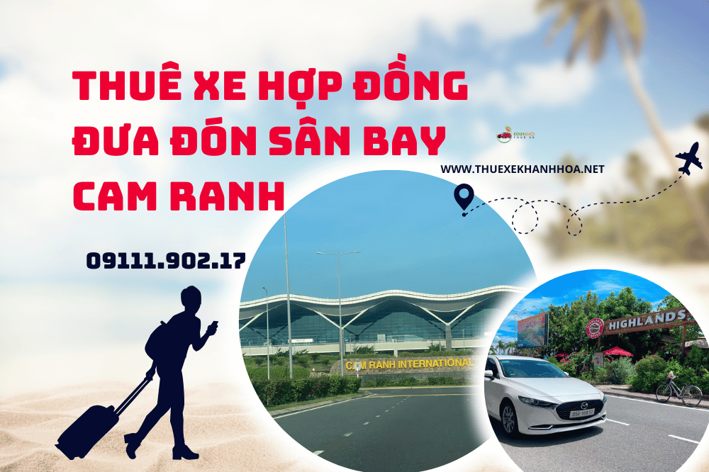 Thuê xe hợp đồng đưa đón sân bay cam ranh