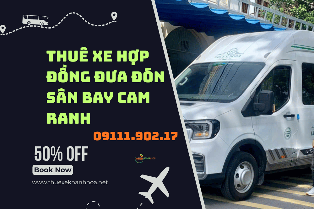 Thuê xe hợp đồng đưa đón sân bay cam ranh