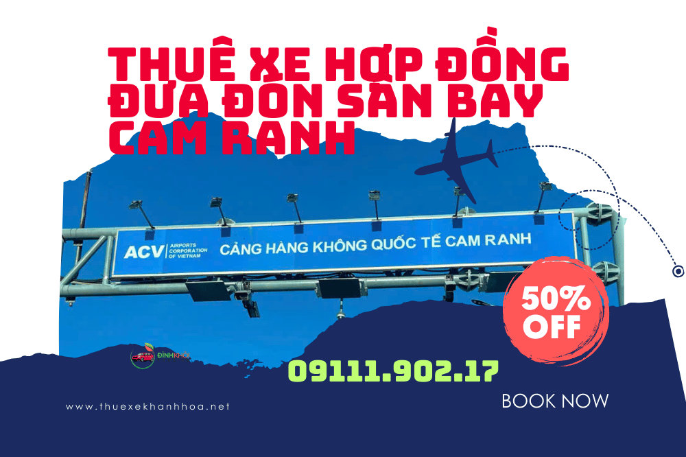 Thuê xe hợp đồng đưa đón sân bay cam ranh
