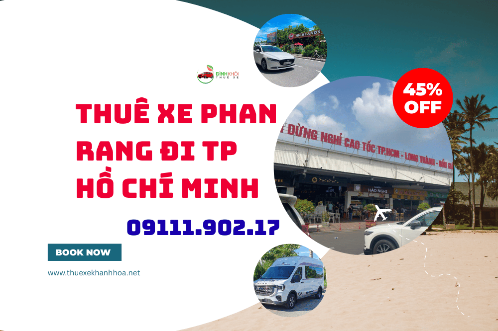 Thuê xe Phan Rang đi TP Hồ Chí Minh