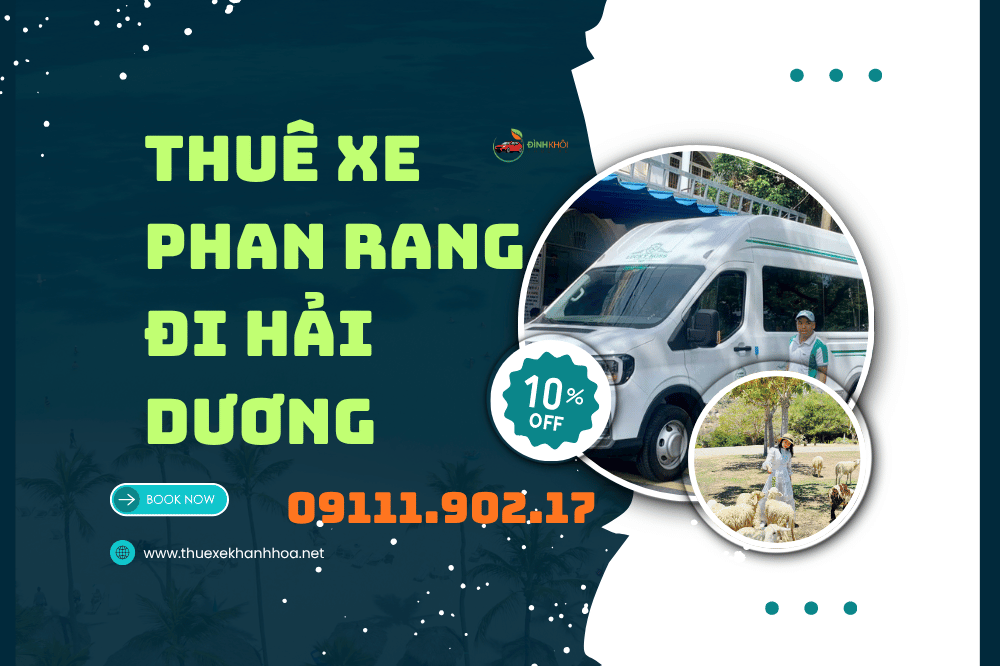 Thuê xe Phan Rang đi Hải Dương