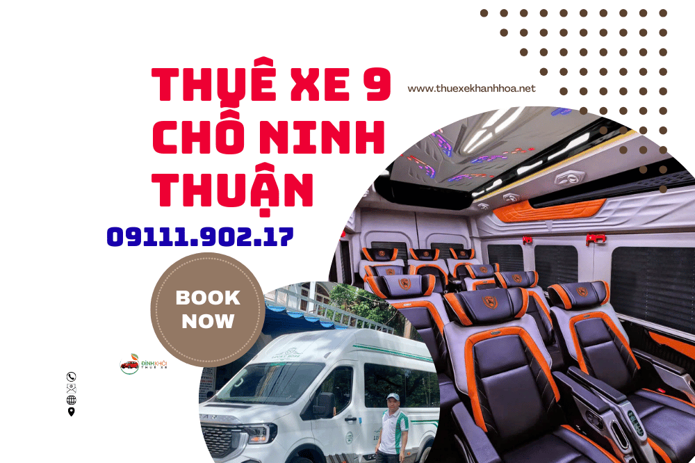 Thuê xe 9 chỗ ninh thuận